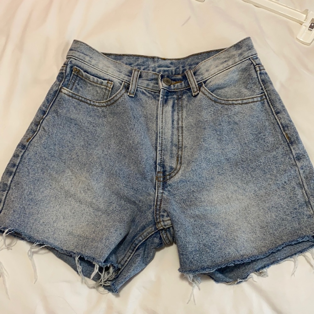 brandy melville jean shorts